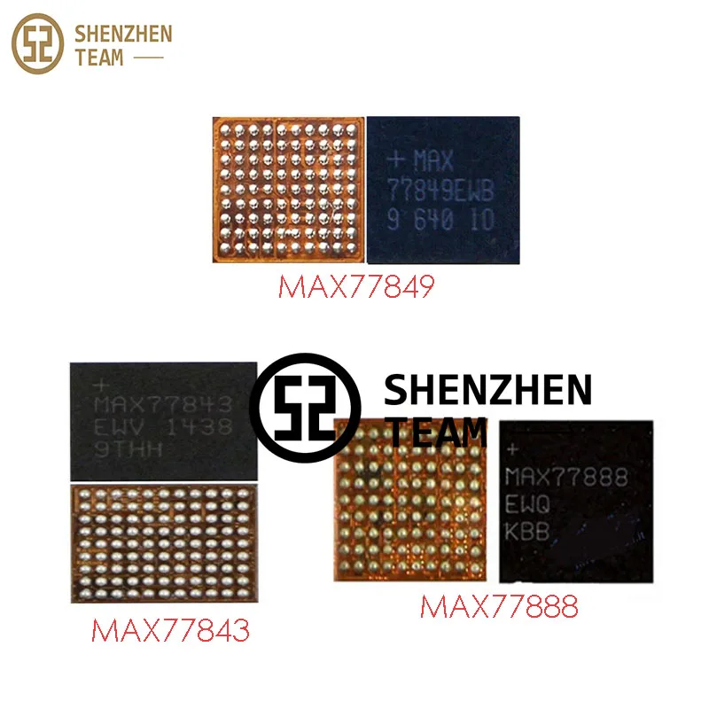 SZteam Power IC MAX77705C MAX77705F MAX77833 MAX77836 MAX77843 MAX77888 MAX77849 MAX77854 MAX77865S PM for Samsung | Мобильные