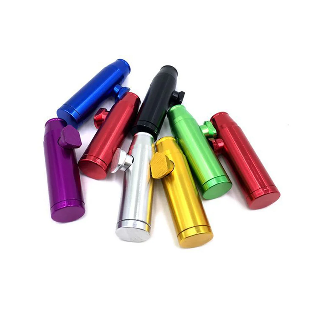 Диспенсер для табака из алюминиевого сплава портативный металлический носовой