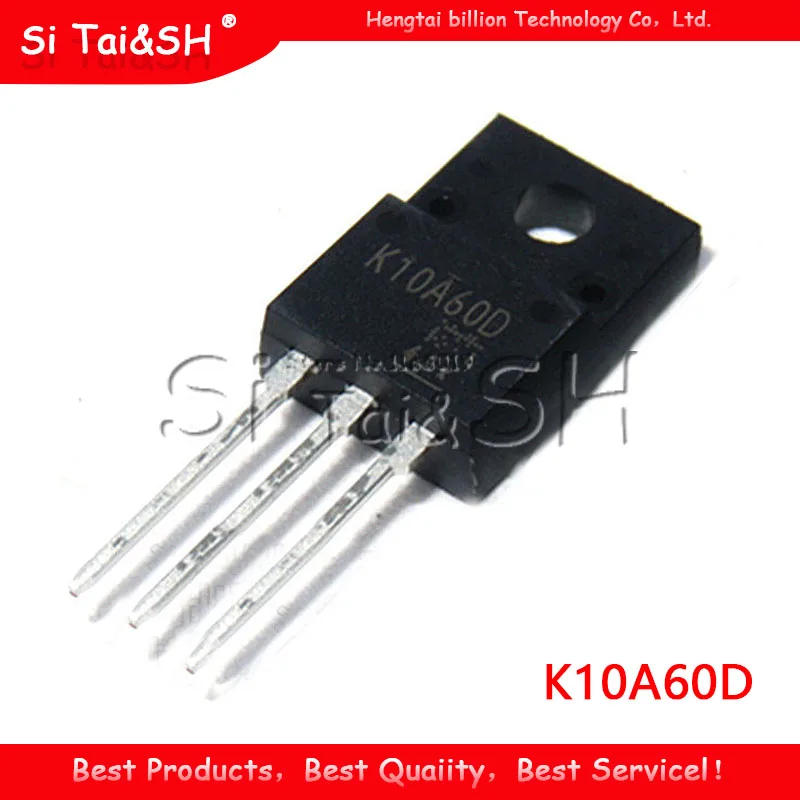 5 шт. K10A60D TO-220F TK10A60D 10A60 TO220 новый оригинальный | Электронные компоненты и