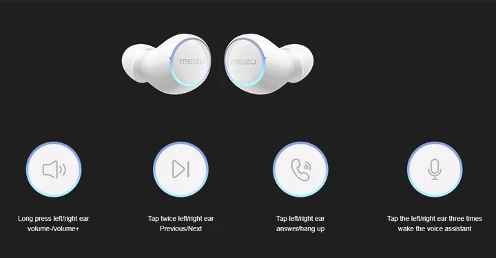 Meizu POP2 TW50S Bluetooth V5.0 TWS наушники IPX5 водонепроницаемые 8 часов время воспроизведения поп 2 беспроводные наушники с микрофоном MEMS