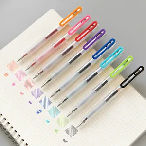 0,5 мм конфеты цвет черные чернила гелевая ручка для офиса школьные принадлежности