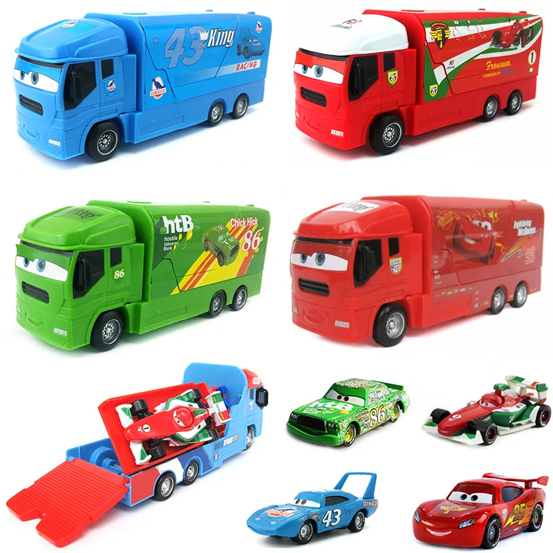2019 Новый Disney "тачки 3 Lightning McQueen Джексон Storm Крус Mater Мак дядя грузовик 1:55 литья