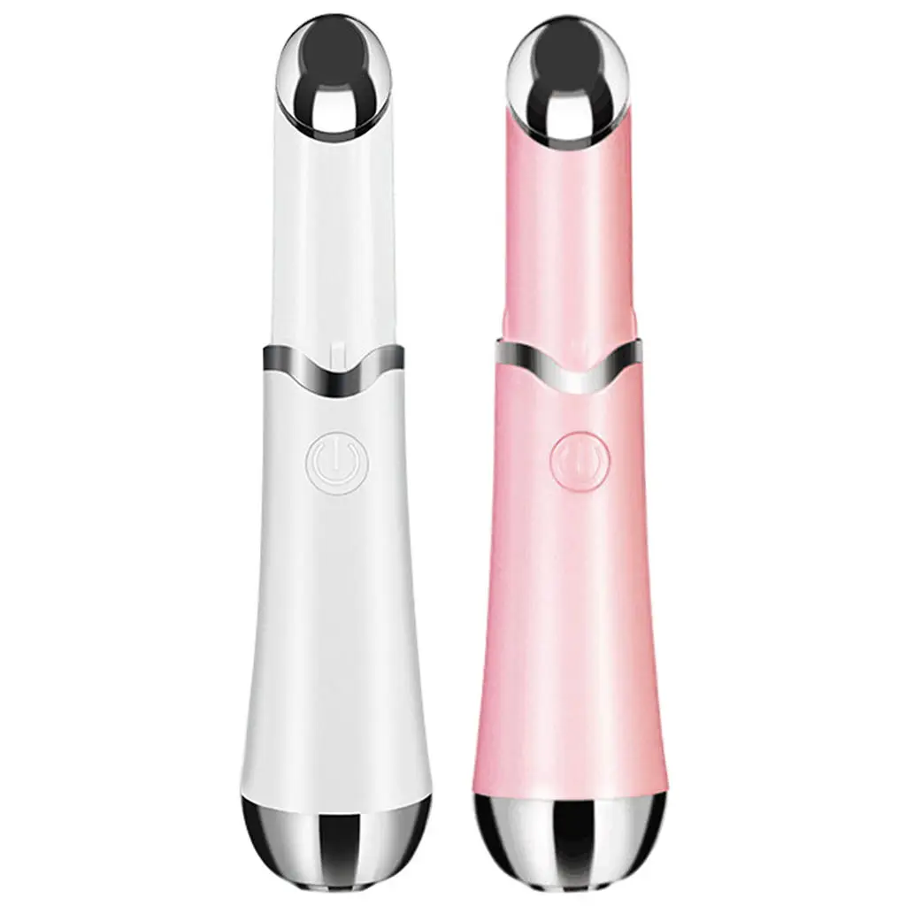 

Массажер для глаз в виде ручки Антивозрастная Подогреваемая красная синяя функция ухода за кожей, 42 градуса, мини-палочка для темных кругов,...