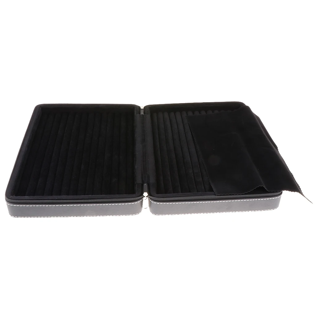 Дешево Чехол из искусственной кожи для экономии подвесок и серег