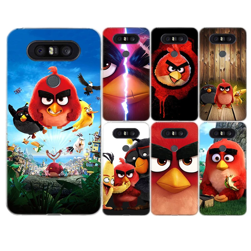 Животный принт Angry Bird окрашенная Мода Высокое качество мягкий чехол силиконовый