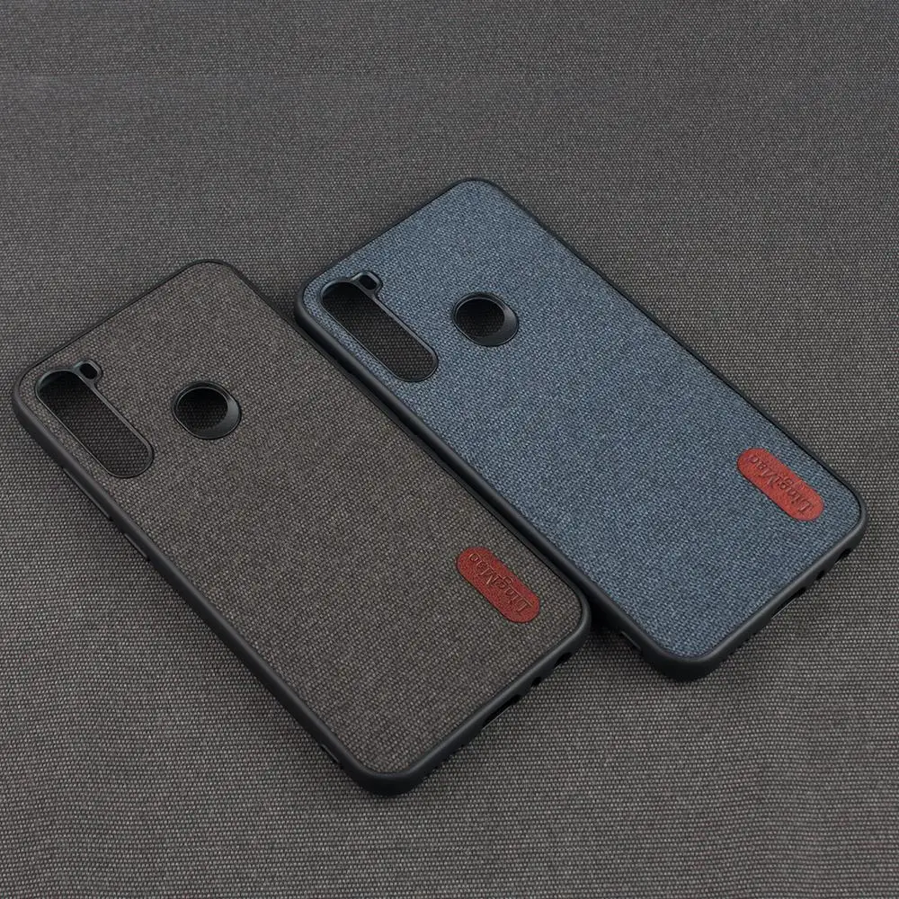 Задняя крышка для Xiaomi Redmi Note 8 чехол телефона зеркальная силиконовая ткань redmi note с
