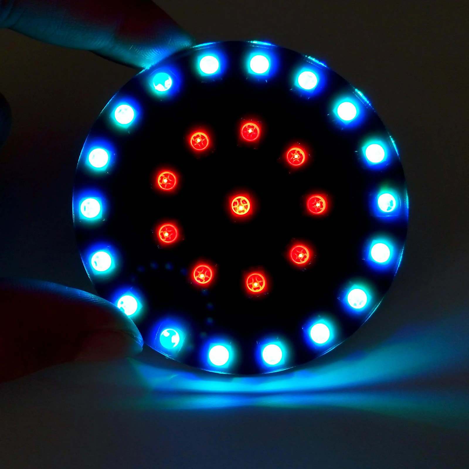Сделай Сам WS2812 полноцветный RGB светодиодный Аврора кристалл энергия круговое