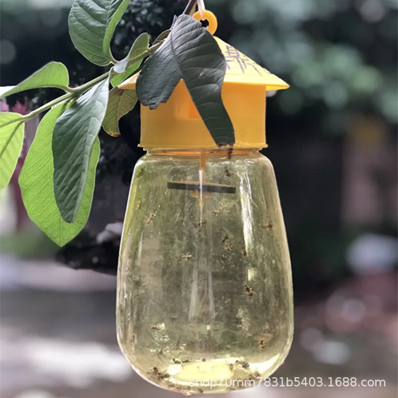 2 шт. фрукты Fly ловушки ловушка для ОС муха насекомое висит Мёд Ловец без яда Висит