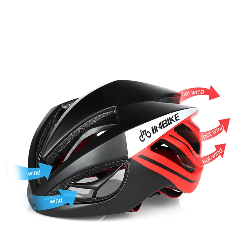 Велосипедный шлем INBIKE защитный для горных велосипедов аксессуары