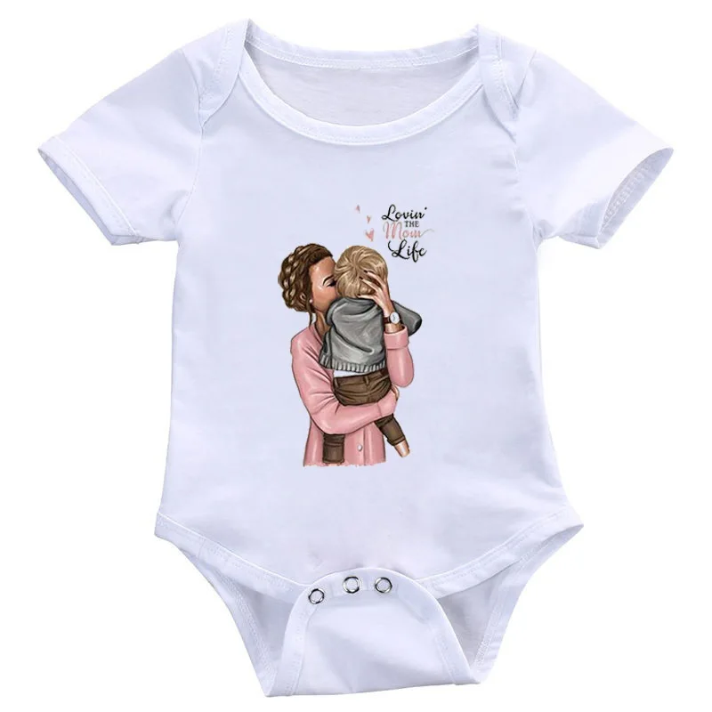 Семейная Одежда для мальчиков боди детей комбинезон с коротким рукавом белые