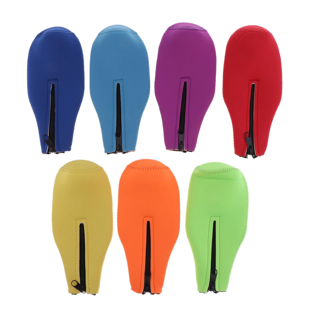 

7 Color Bottle Can Beverage Cooler Holder Neoprene Zipper Beer Chilling Carrying