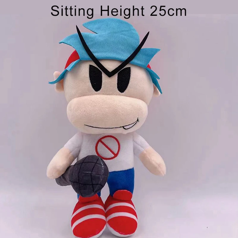 Пятничная ночь плюшевая игрушка Funkin жуткая тыква Мужская скелет мягкая кукла для