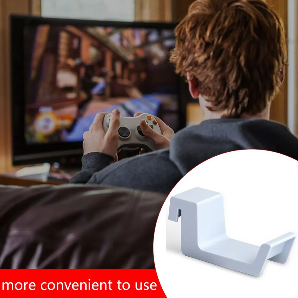 

Headphone Wall Mount Holder Bracket Hanger Storage Stand for PS5 Host Headset Support for Playstation Console Game Accessories