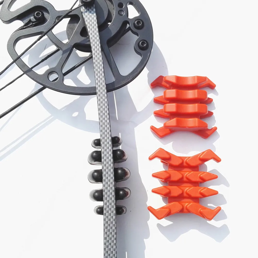 2 шт. резиновый стабилизатор для стрельбы из лука установленный на конечностях