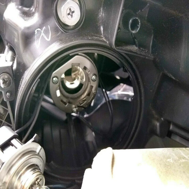 

Base Headlight Bulb Adapter Black For Kia Holder Parts Plastic Replaces