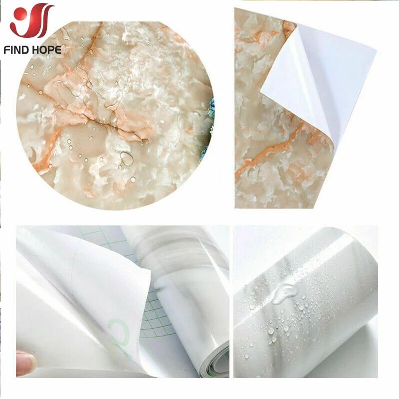 Настенные самоклеящиеся обои из виниловой пленки 40*100 см для кухни шкафа