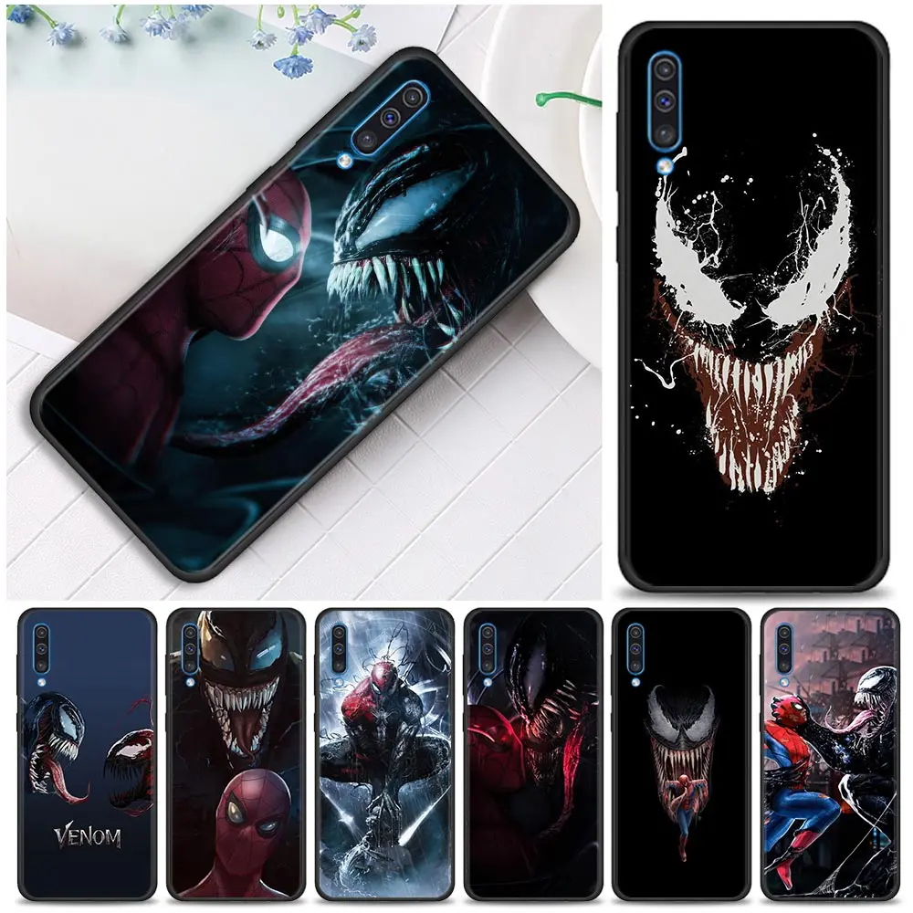 

Phone Shell For Samsung Galaxy A50 A70 A10 A20e A30 A40 A20s A10s A10e A80 A90 A60 A30s Cover Case Marvel Venom 2 and spiderman