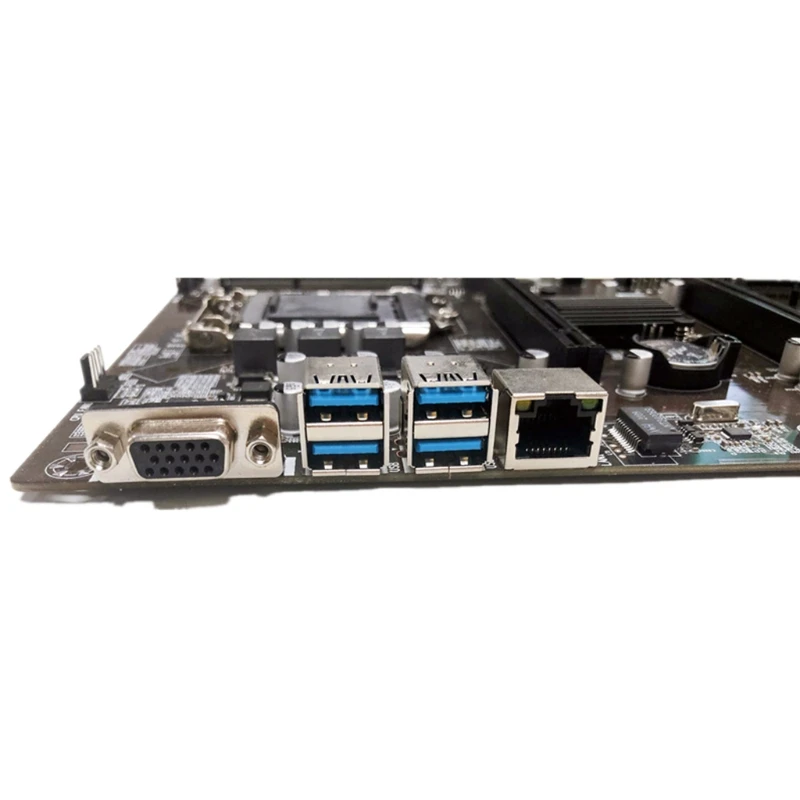 

2021 New B85 BTC Mainboard Mining Motherboard CPU Set 8 Graphics Card Slot DDR3 Memory Tntegrated VGA Interface