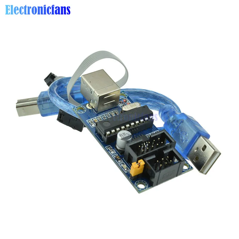 1 комплект USBtinyISP AVR ISP программатор загрузчик для Arduino Meag2560 UNO R3 с 10pin Кабель для программирования