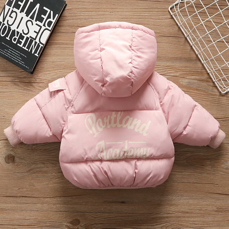 Детская хлопковая куртка в Корейском стиле утепленная средней и длительной