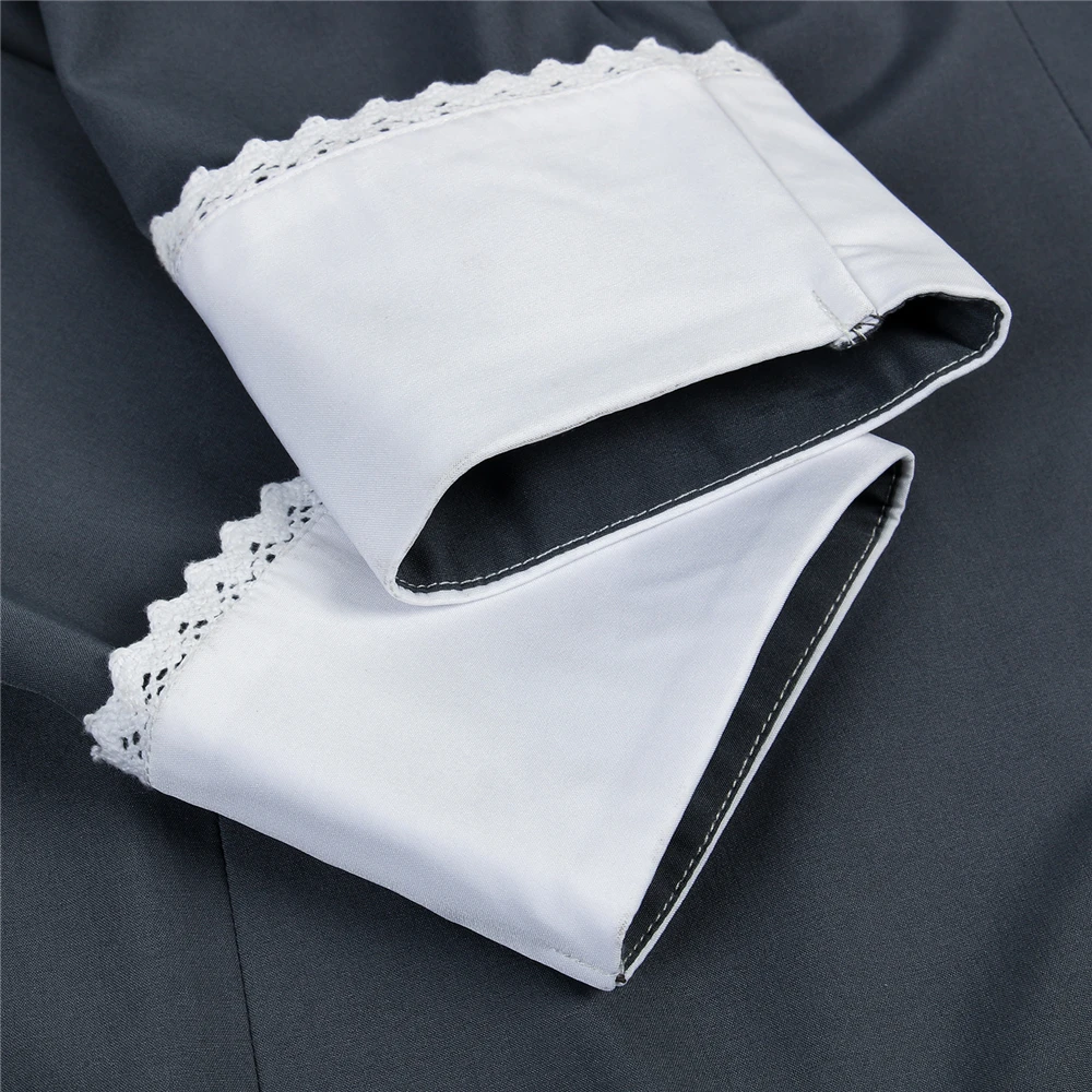 Anime WONDER EGG PRIORITY Aonuma Neiru Dresses Dark Gray Japanese Style Lovely Grey One-piece Dress Cosplay Outfits |