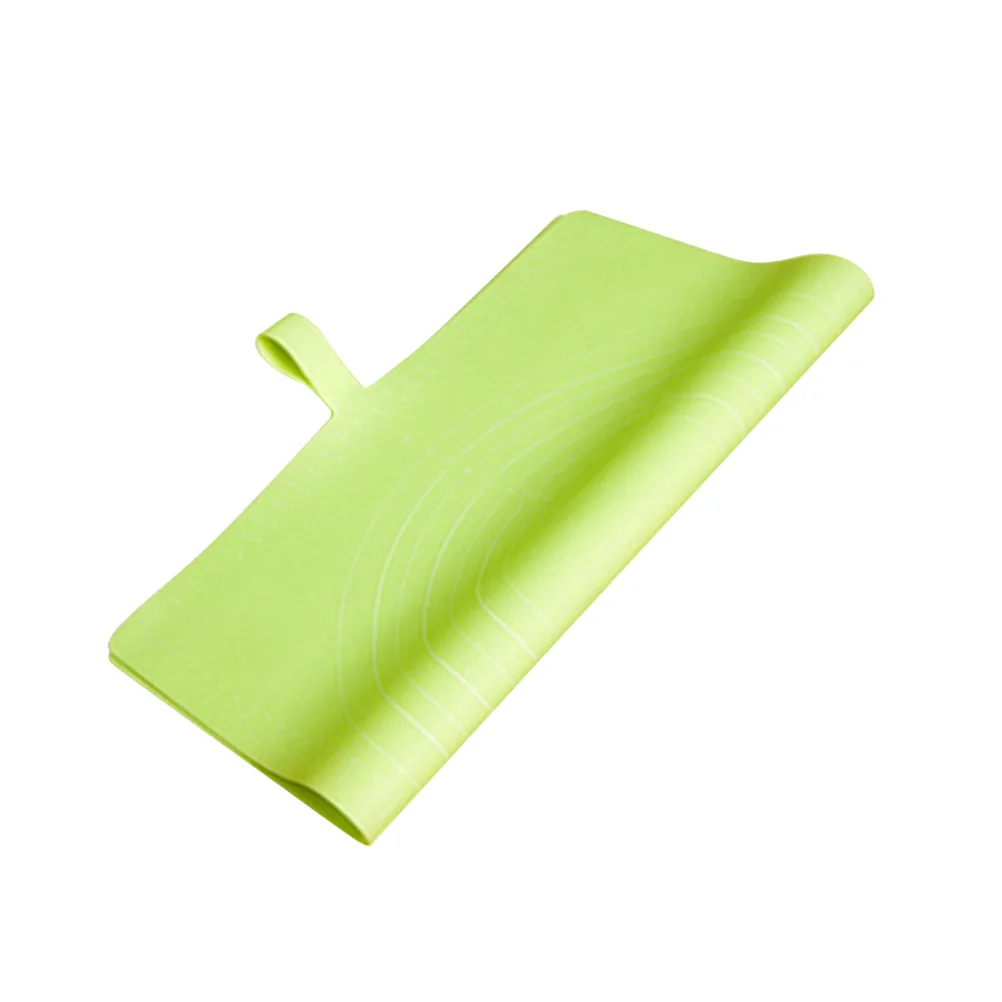 Силиконовый коврик для замеса теста с измерением гибкий завальцовки кухонный