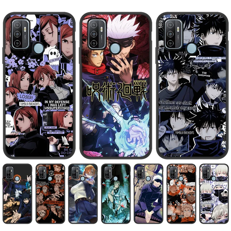 

Jujutsu Kaisen Silicone Case For OPPO A91 A92S A93 A94 5G A33 A37 A5S A39 A57 A52 A92 A53 A32 A59 A71 A72 A73 A79 A31 2020 Cover