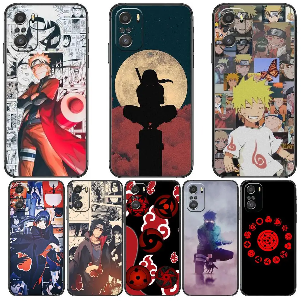 

Akatsuki Anime N-Narutos Phone Case For xiaomi redmi 11 Lite pro Ultra 10 9 8 MIX 4 FOLD 10T Black Cover Silicone Back Prett