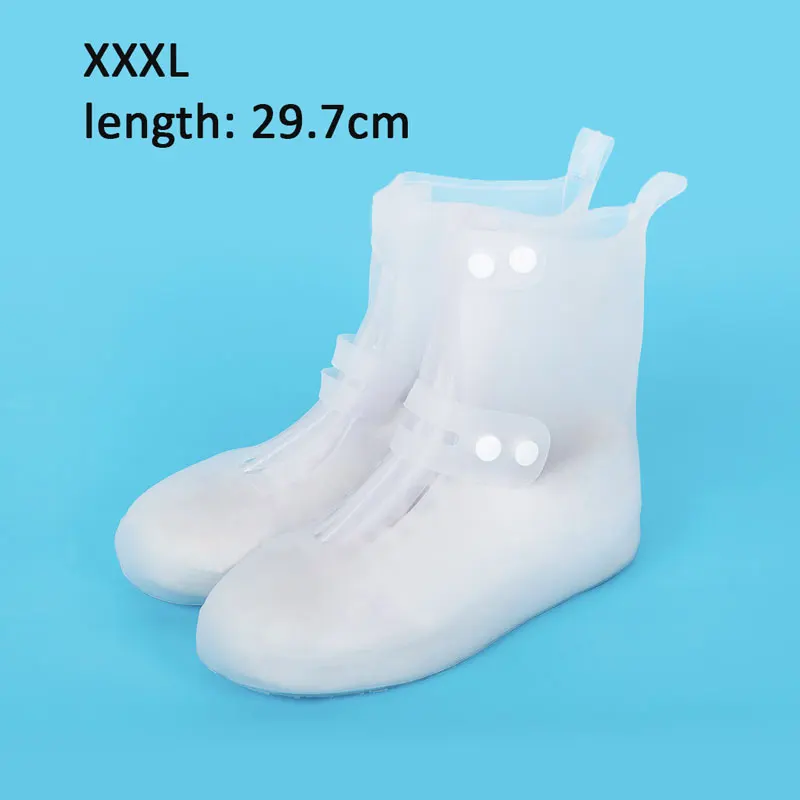 XXXL Xiaomi Youpin портативные Нескользящие непромокаемые сапоги для мужчин и женщин с высоким голенищем водонепроницаемые чехлы для обуви износостойкие выходы в дождливый день - Color: XXXL