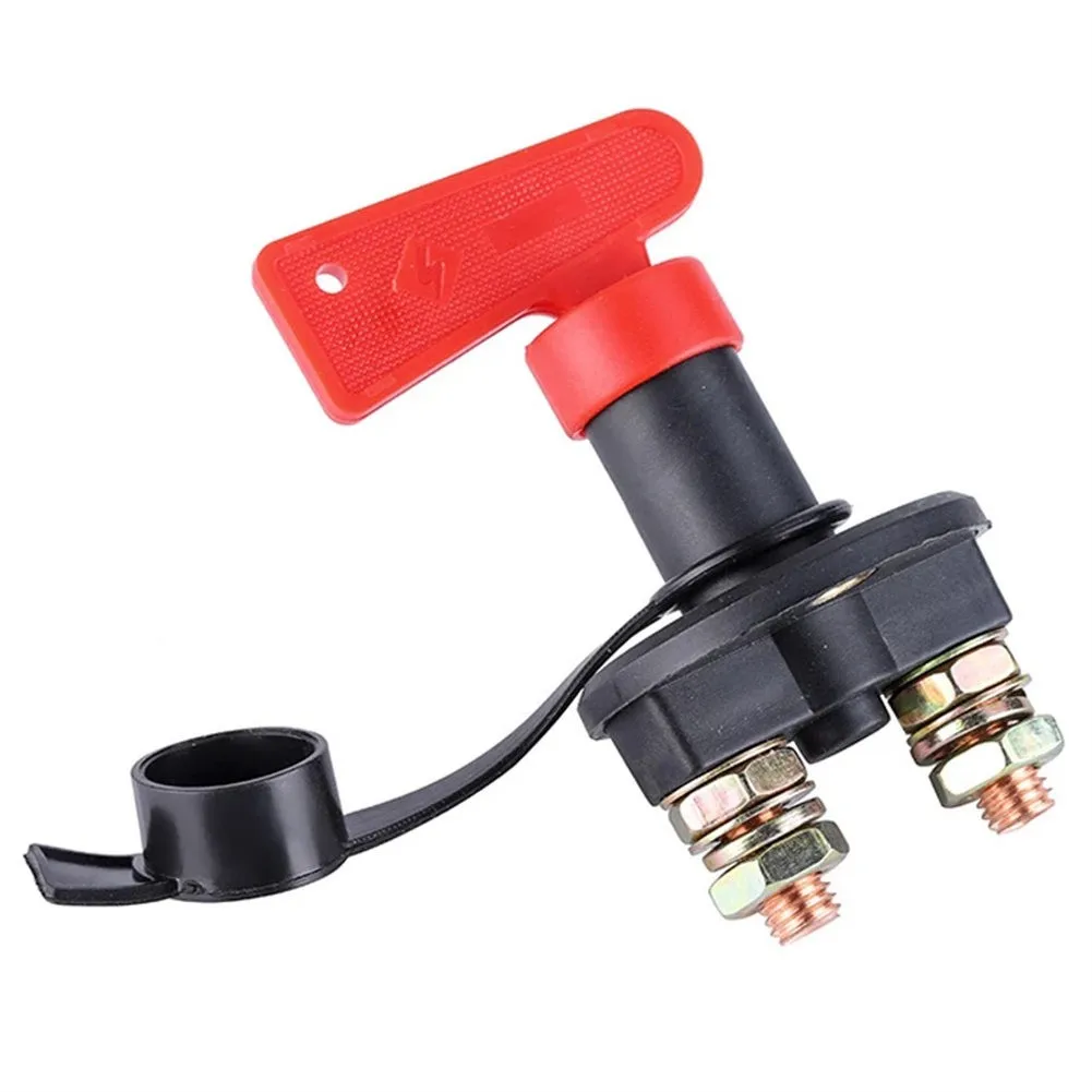 

12V 24V Red 2Key Cut Off Battery Main Kill Switch Vehicle Car Modify Isolator Disconnector Truck Boat Auto Car Power Switch