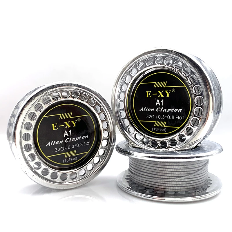 Плоский провод Alien Clapton 32GA 15 футов катушка сделай сам для RDA RBA перестраиваемые