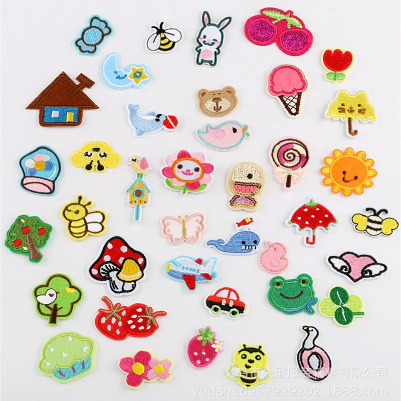 Нашивки для одежды ручные Аппликации 10 шт. | Дом и сад