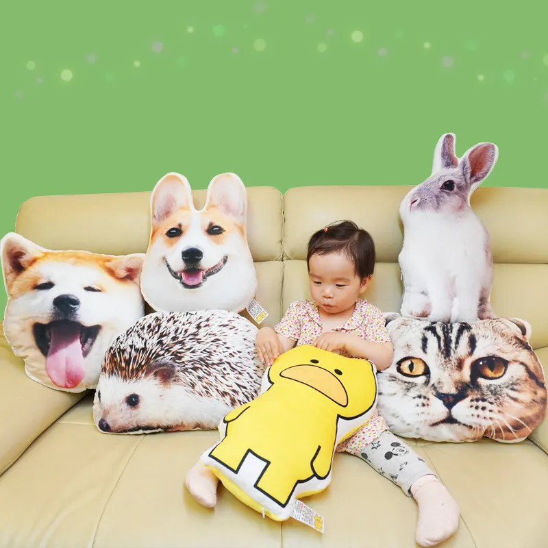 Подушка-одеяло для домашних животных на заказ 2 в 1 подушка форме сна кошки собаки