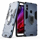 Чехол-накладка для Xiaomi Redmi Note 5 Pro, силиконовый, с кольцом-подставкой