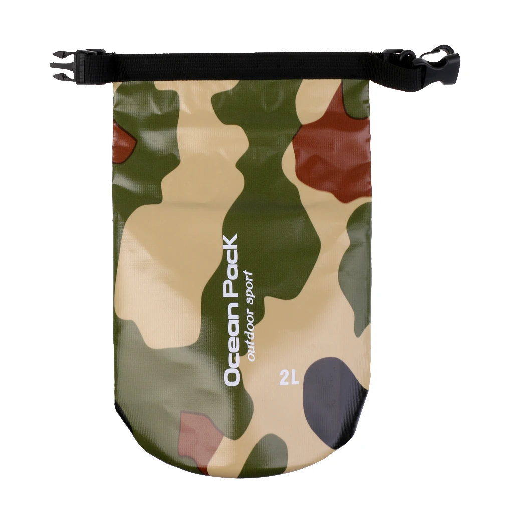 

2x Waterproof Storage Dry Sack Bag Pouch Boating Kayaking Canoeing Floating 2L