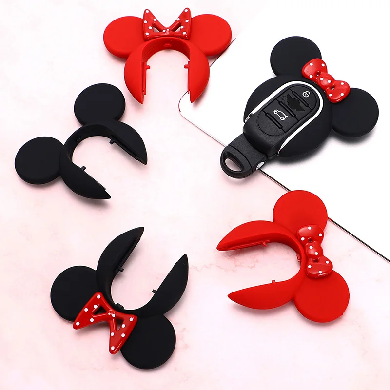 

1 pcs Exquisite Cartoon Style Decorative modification Car Key Case Cover For BMW MINI Cooper Clubman F54 F55 F56 F60 Smart Key