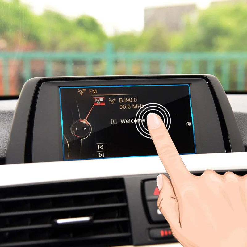 6 5 дюймовый автомобильный экран Защитная пленка для BMW gps навигация