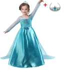 Платье принцессы для девочек, платье принцессы, косплей, детское причудливое платье на Хэллоуин, рождественское платье для девочек
