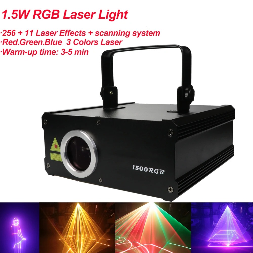 Миниатюрный светодиодный RGB эффект освесветильник для домашней сцены DMX512 лазер