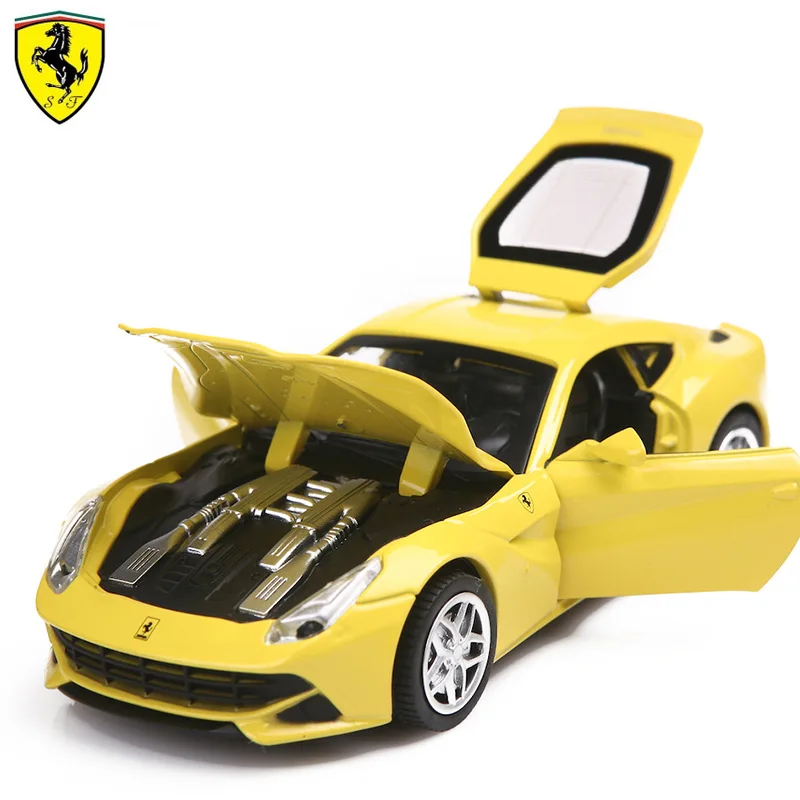 1:32 Ferraris F12 супер гоночная металлическая игрушечная машинка из сплава диекасты и