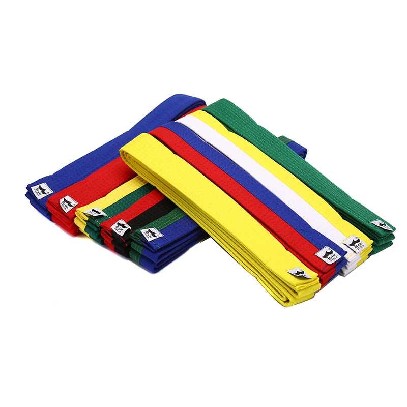 Полиэстер + EVA случайным образом каратэ дзюдо боевой пояс для тхэквондо черный