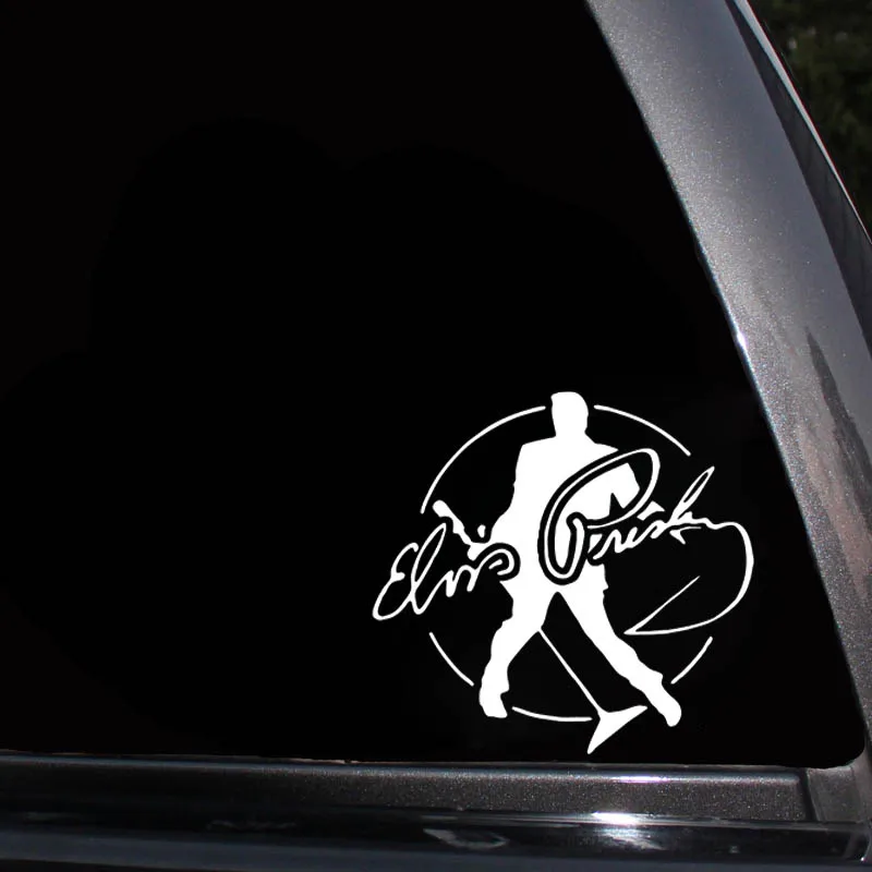 

Car Sticker Personalized Singing Microphone Signature PVC Decal Car Sticker 15.2cm*14.4cm