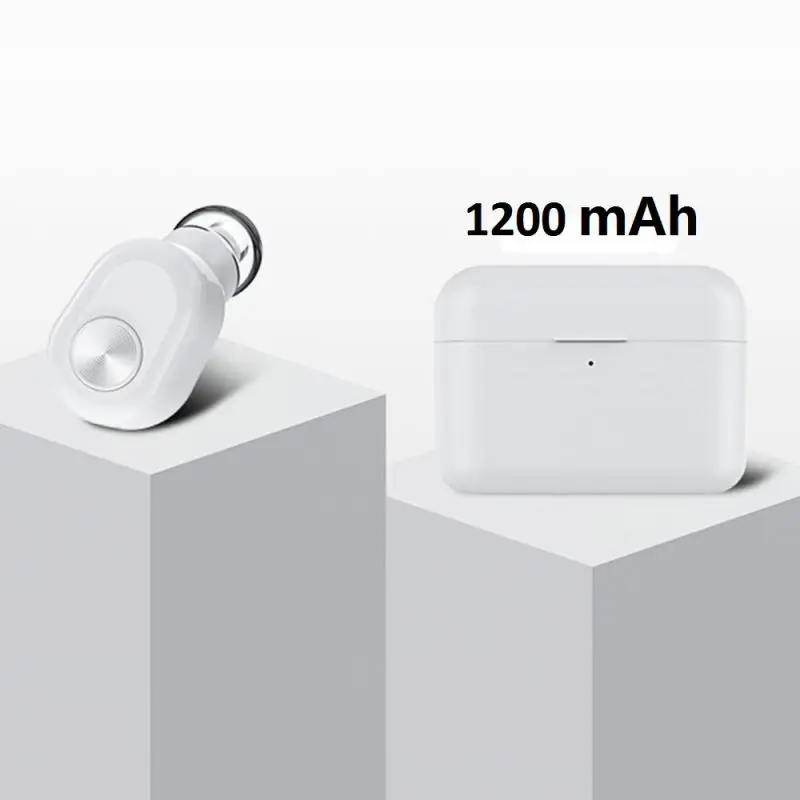 Зеленый Беспроводные bluetooth-наушники BL1, мини bluetooth-гарнитура, беспроводные наушники для телефона с зарядным устройством 2200 мАч - Цвет: Зеленый