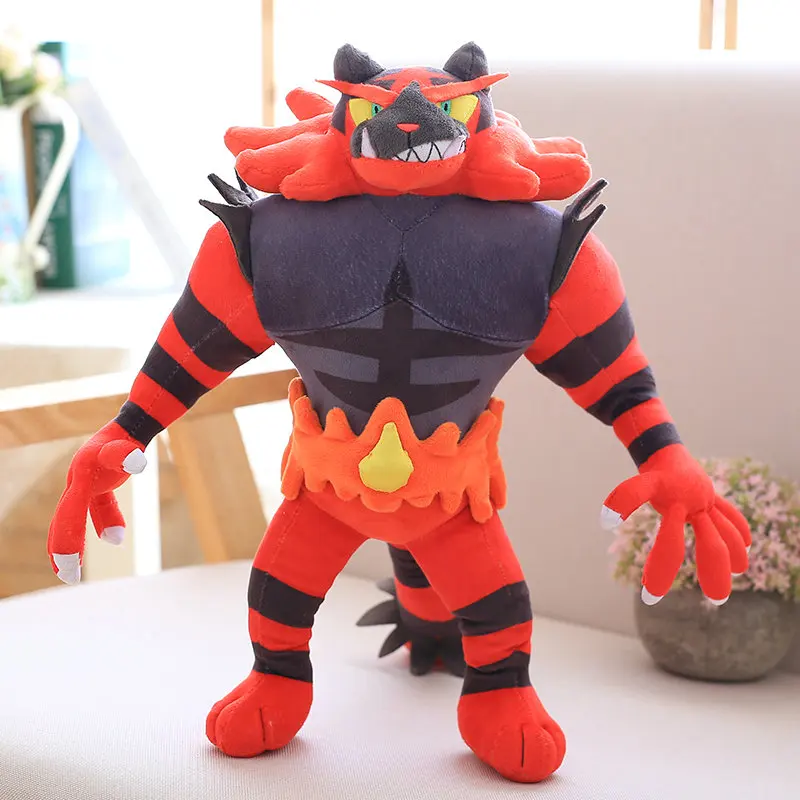 30cm tiger Пикачу плюшевая игрушка Jigglypuff Squirtle Mewtwo Charmander Gengar Psyduck Magikarp игрушки фильм Аниме Кукла Детская подарки на день рождения Sof - Цвет: 30cm tiger