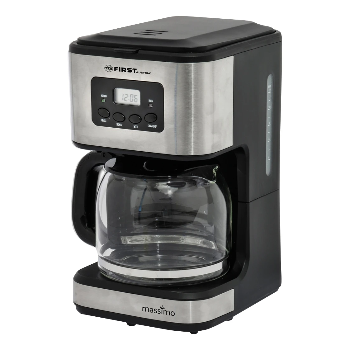 Кофеварка FIRST FA 5459 4 Grey (Кофеварка капельная мощность 900 Вт емкость 1.2 л поддержание