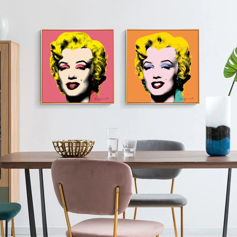 Плакат Andy Warhol картина Мэрилин Монро Сексуальная Женская Печать холст картина настенные картины для гостиной Куадрос домашний декор
