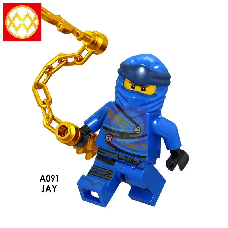 Ниндзя Wu Jay Zane и Kai Lloyd Nya Cole Pyro Snake Swordsman ледяной император шар Акита Арчер воин строительные блоки игрушка для детей - Цвет: Черный