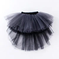 fashion new kids girls tulle tutu skirt lovely swallow tail girl skirt for birthday party children ball gown costume