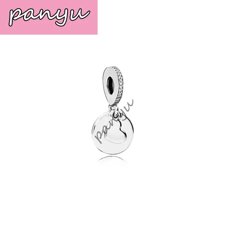 Pandoras Подвески Серебро 925 кулон в форме сердца подходит для браслета Pandoras DIY аксессуары праздничные подарки
