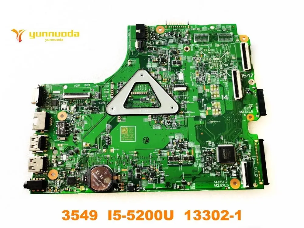 Оригинальный Для DELL 3549 Материнская плата ноутбука I5-5200U 13302-1 испытанное хорошее